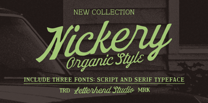 Nickery Font Poster 1