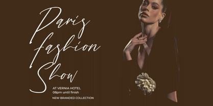 Methonia Font Poster 4