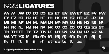 1923 Font Poster 10