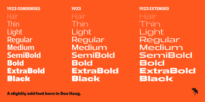 1923 Font Poster 3