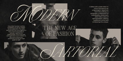 Silver Brands Font Poster 2