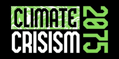 Hexa Brave Font Poster 5