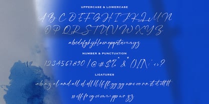 Franky Rain Font Poster 7