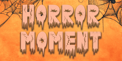 Dark Zombie Font Poster 4