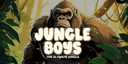 Jungle Boys Font Poster 4
