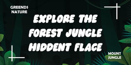 Jungle Boys Font Poster 5