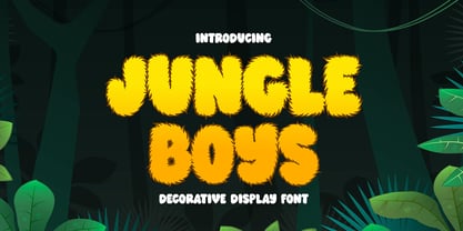 Jungle Boys Font Poster 1