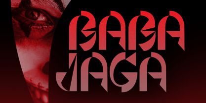 Baba Jaga Font Poster 1