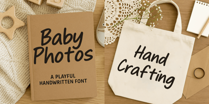 Jolly Hand Font Poster 4