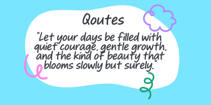 Jolly Hand Font Poster 2