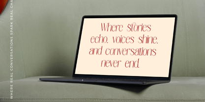 Salctego Font Poster 4