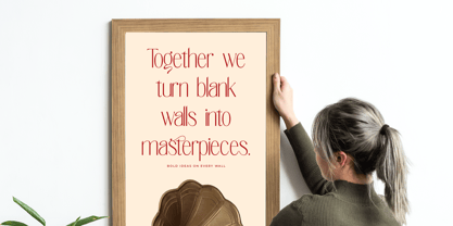 Salctego Font Poster 2