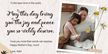 Christmas Liberty Font Poster 4