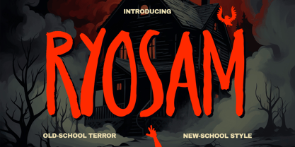 Ryosam Font Poster 1