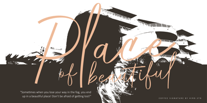 Coffee Signature Font Poster 8