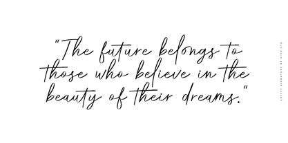 Coffee Signature Font Poster 3