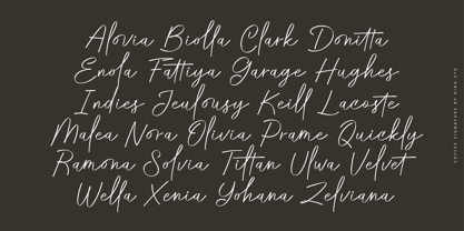 Coffee Signature Font Poster 9