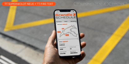 TT Supermolot Neue Font Poster 11