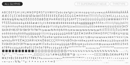 TT Supermolot Neue Font Poster 10