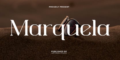 Marquela Font Poster 1