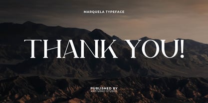 Marquela Font Poster 9