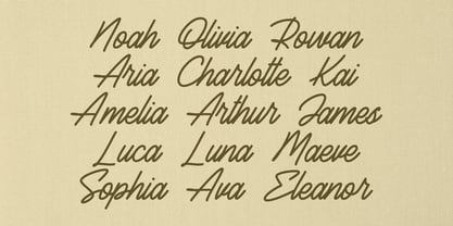 MC Rosmund Font Poster 2