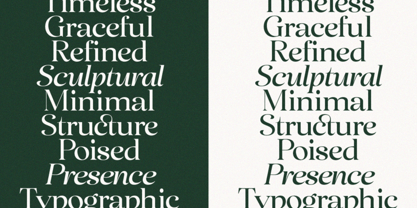 Avenea Font Poster 8