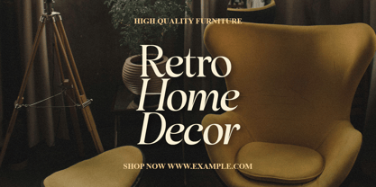 Avenea Font Poster 11