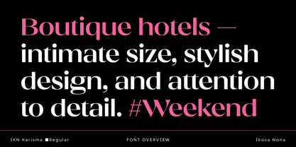 IKN Karisma Font Poster 11