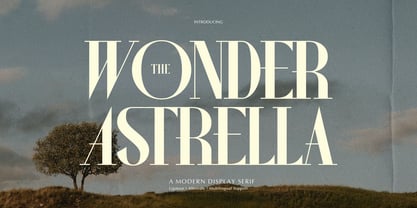 Wonder Astrella Font Poster 1