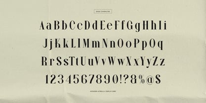 Wonder Astrella Font Poster 10