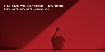 Trahuma Font Poster 7