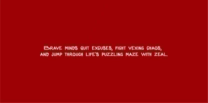 Trahuma Font Poster 9