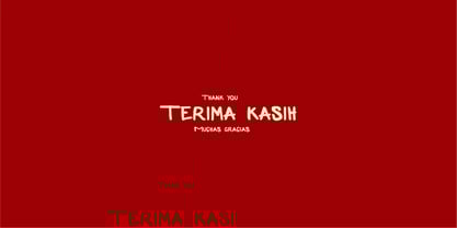 Trahuma Font Poster 11