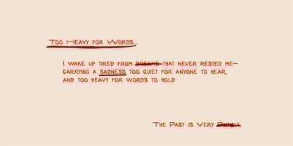 Trahuma Font Poster 2