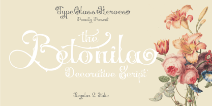 Betonila Font Poster 1