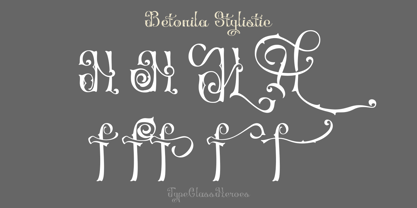 Betonila Font Poster 5