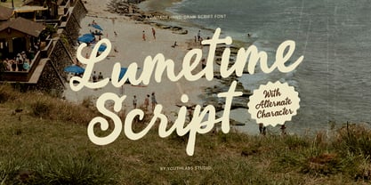 Limetime Font Poster 1