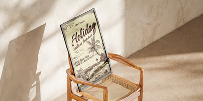 Limetime Font Poster 4