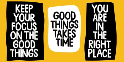 Gorgeous Mistake Font Poster 2