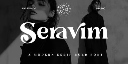 Seravim Font Poster 1