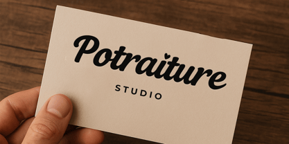 Veloura Font Poster 3