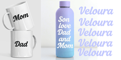 Veloura Font Poster 6