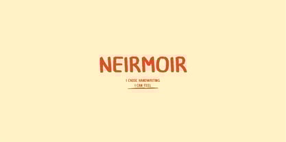 Neirmoir Font Poster 1