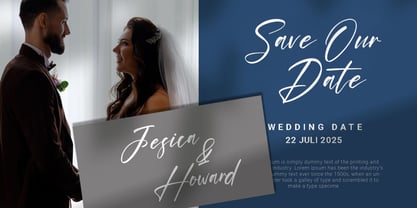 Hinora Signature Font Poster 7