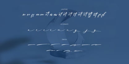 Hinora Signature Font Poster 12