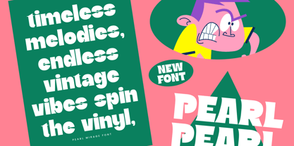 Pearl Mirage Font Poster 8