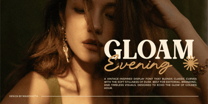 Naken Mantega Font Poster 2