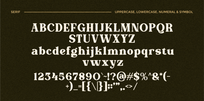 Naken Mantega Font Poster 3