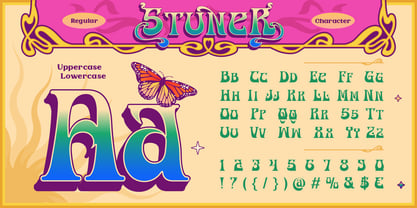 Stuner Font Poster 2